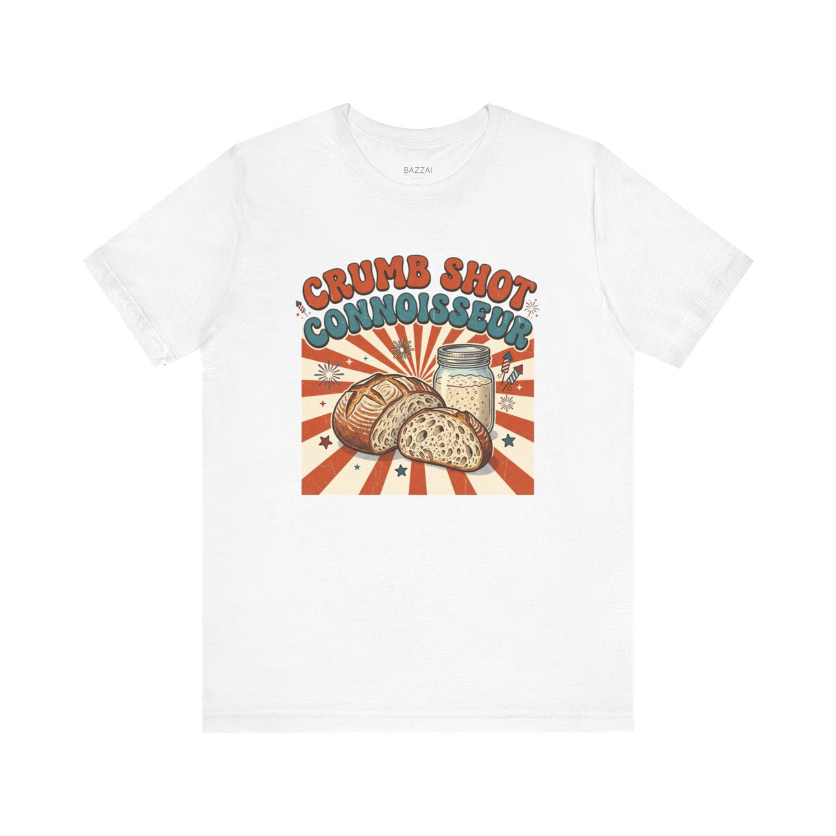 Sourdough Baker T-Shirt — Crumb Shot Connoisseur — t-shirt design