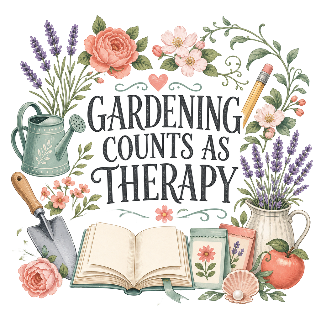 GARDENING COUNTS AS THERAPY