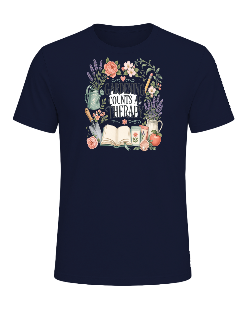 GARDENING COUNTS AS THERAPY — Navy