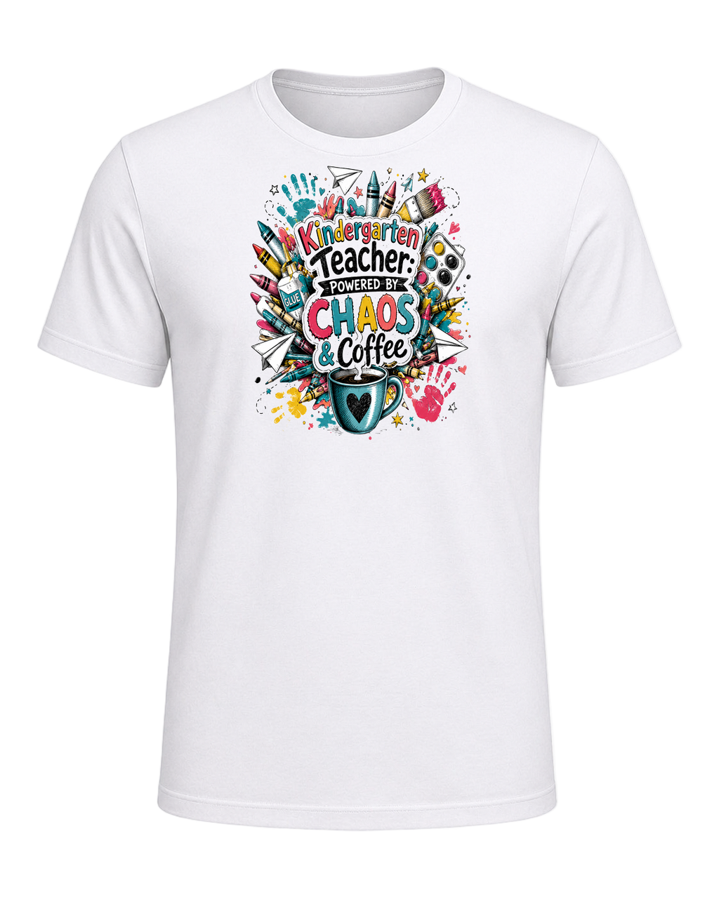 Kindergarten Teacher Chaos — White