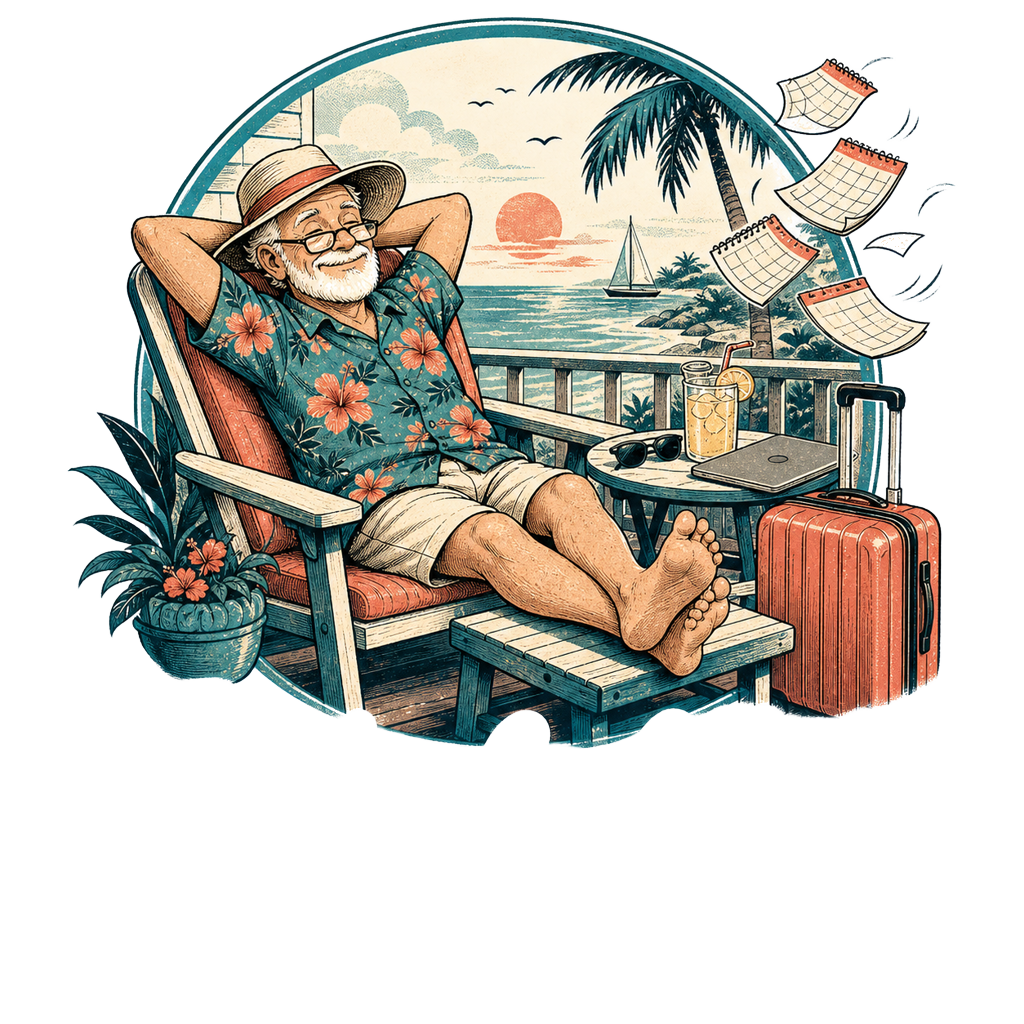 Out of office. Permanently.