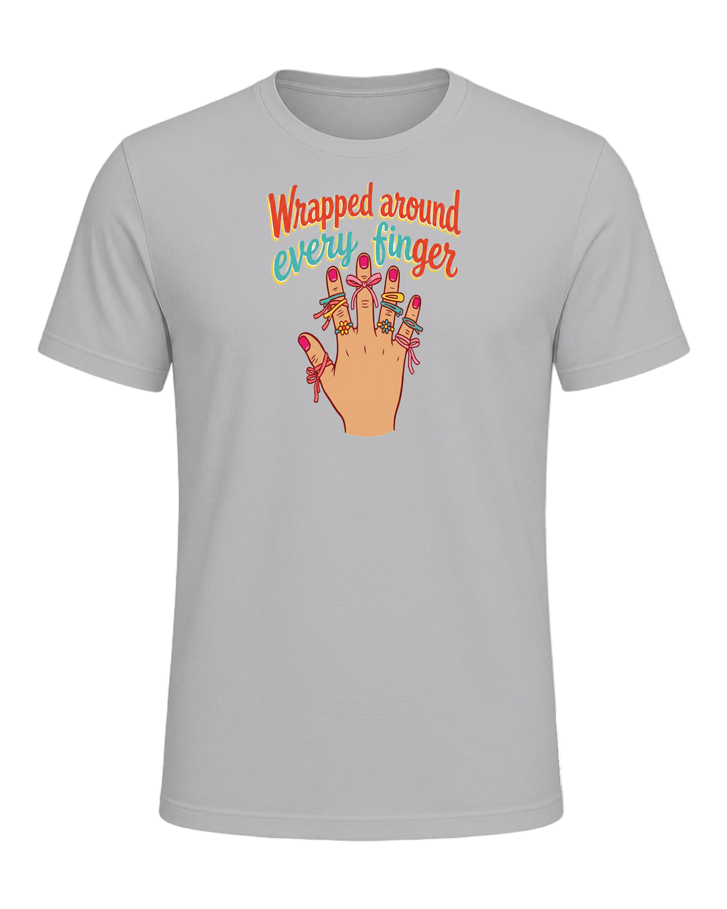 Wrapped around every finger — Athletic Heather