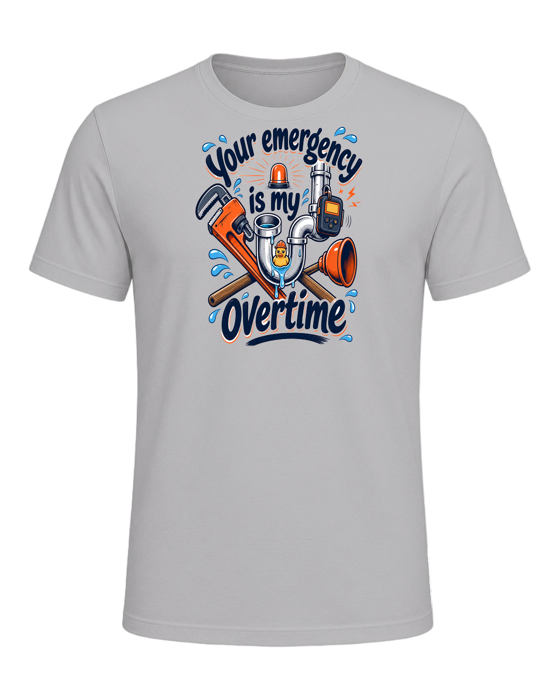 Your emergency is my overtime — Athletic Heather