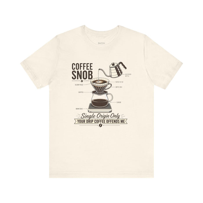 Coffee Snob Gift T-Shirt — Yes, It Does Matter
