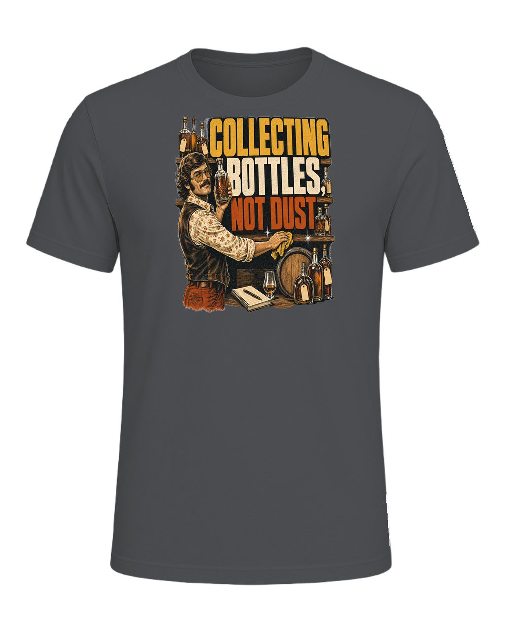 COLLECTING BOTTLES, NOT DUST — Asphalt