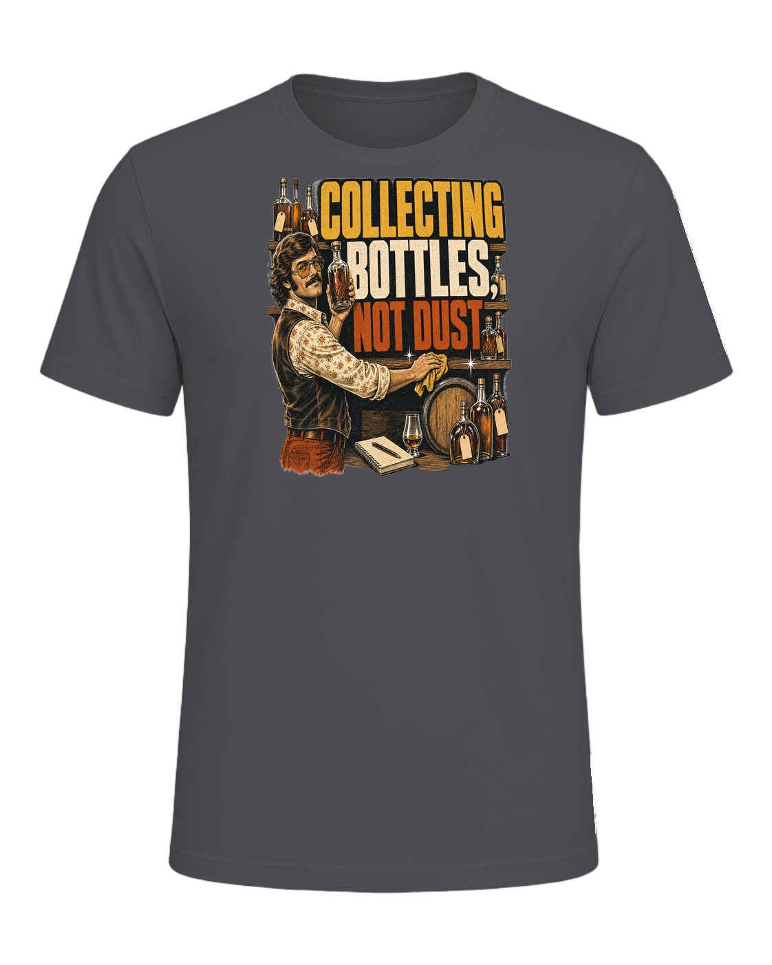 COLLECTING BOTTLES, NOT DUST — Asphalt