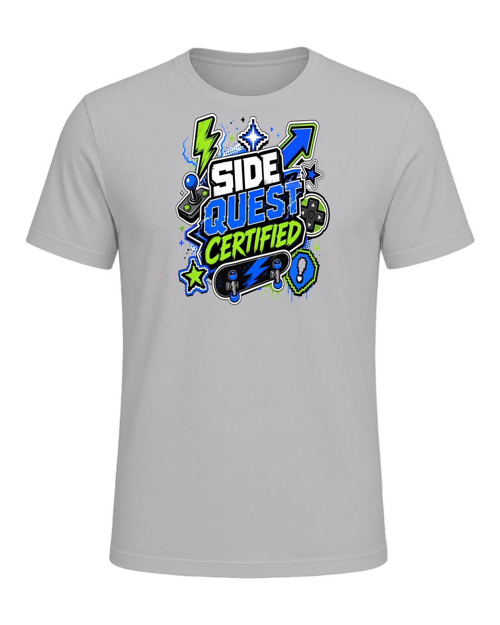 Side Quest Certified — Athletic Heather