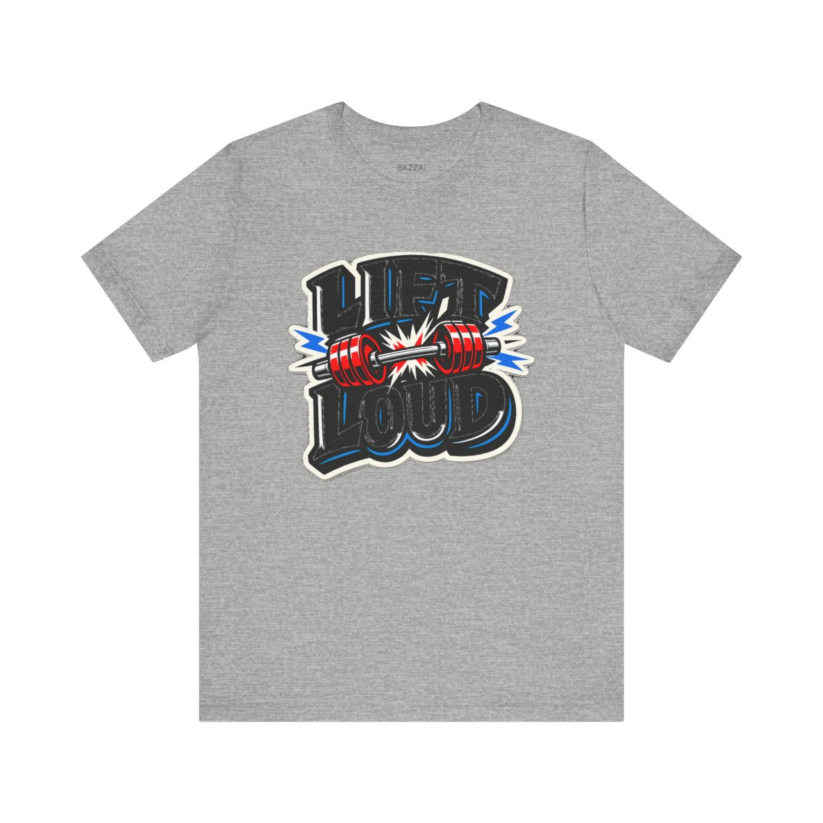 Weightlifting T-Shirt — Lift Loud — t-shirt design by Reggie