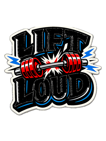 Weightlifting T-Shirt — Lift Loud