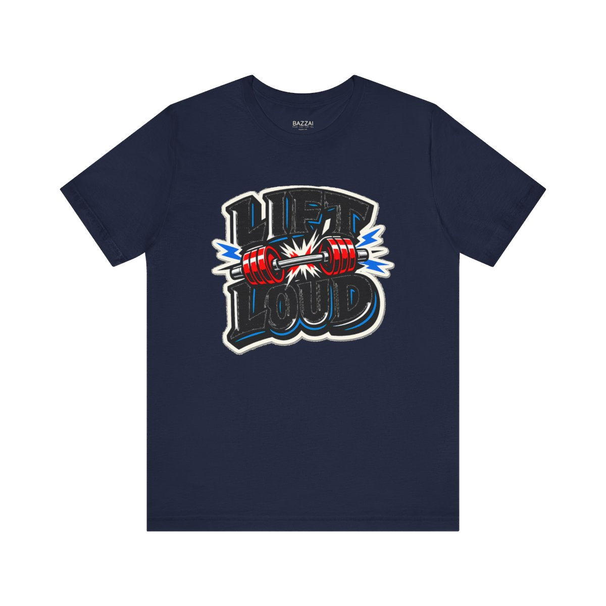 Weightlifting T-Shirt — Lift Loud — t-shirt design by Reggie
