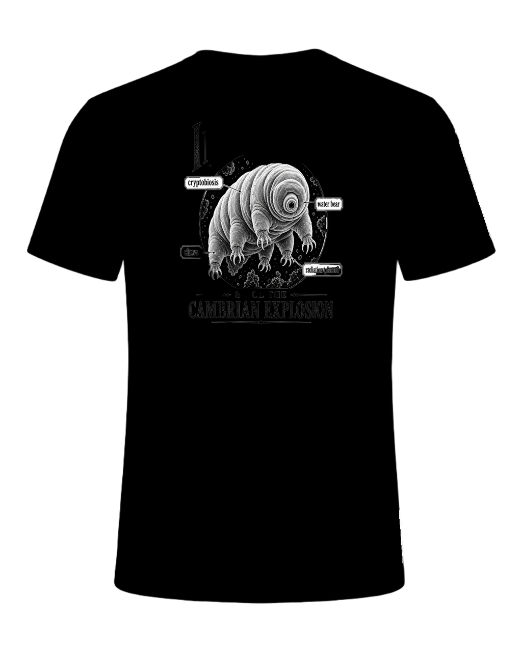 Tardigrade Science Nerd — Black