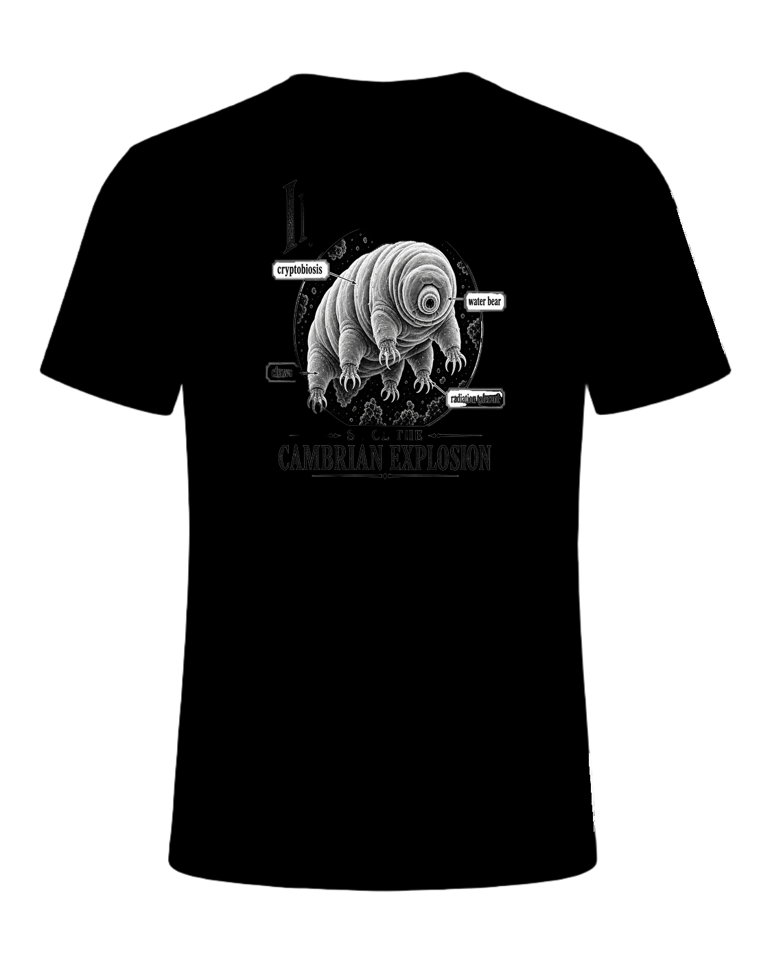 Tardigrade Science Nerd — Black