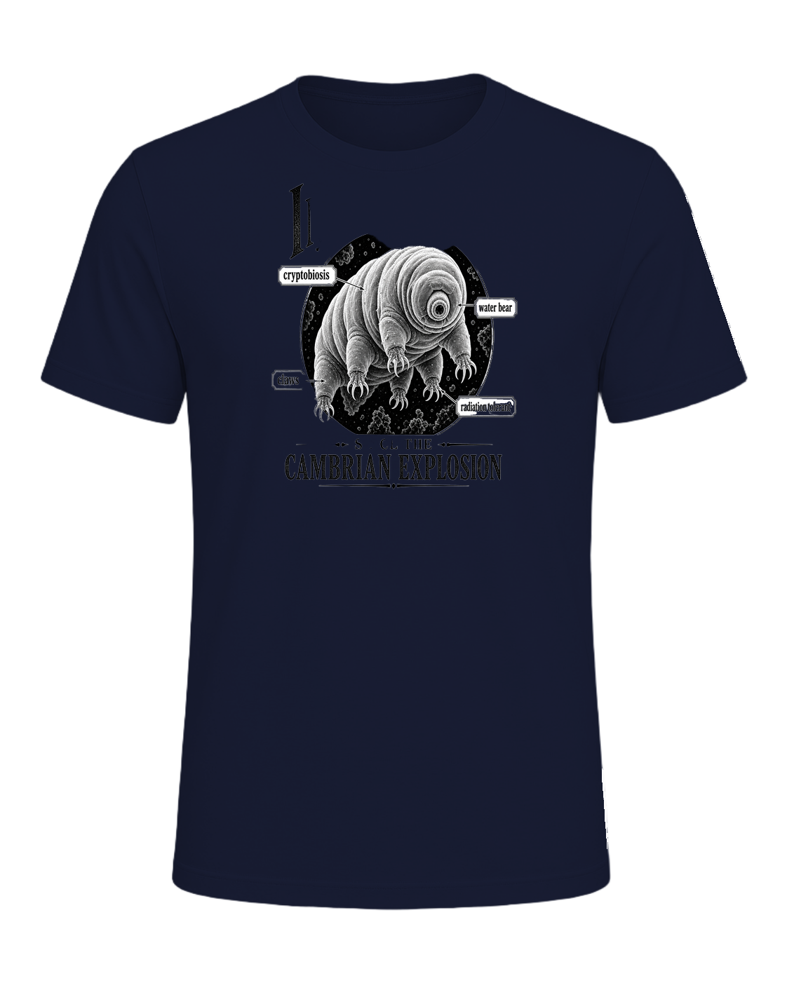 Tardigrade Science Nerd — Navy