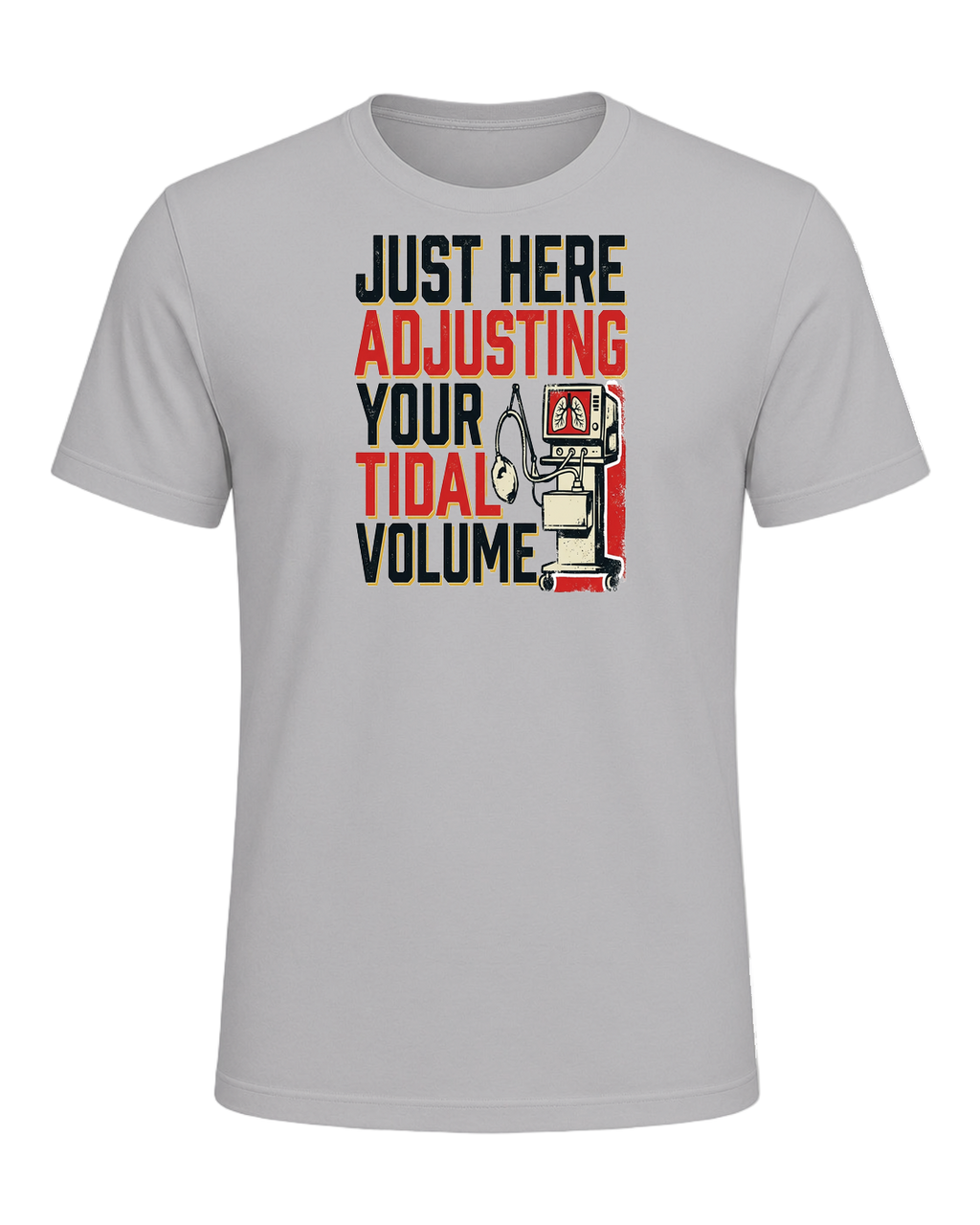 Just here adjusting your tidal volume — Athletic Heather