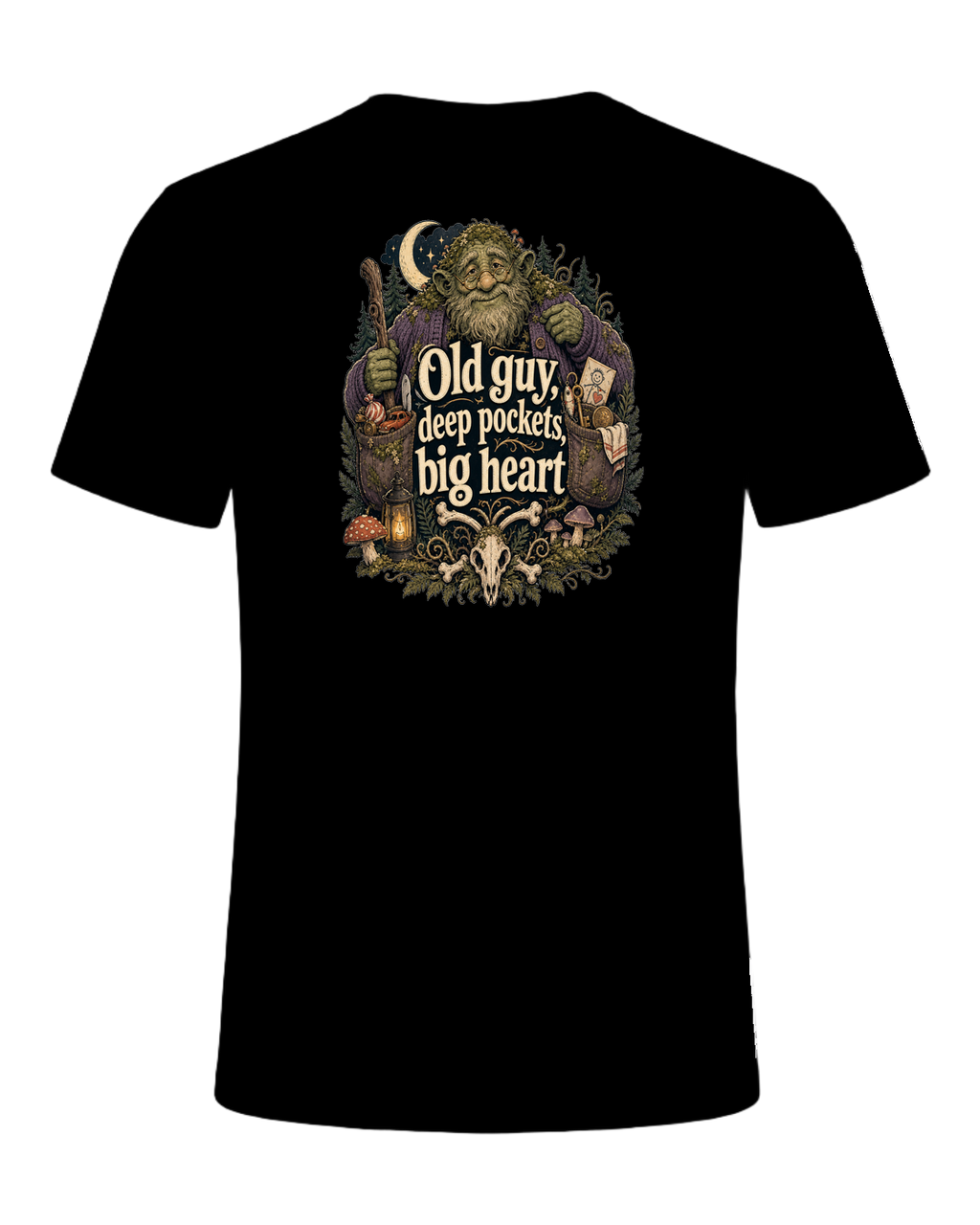 Old guy, deep pockets, big heart — Black