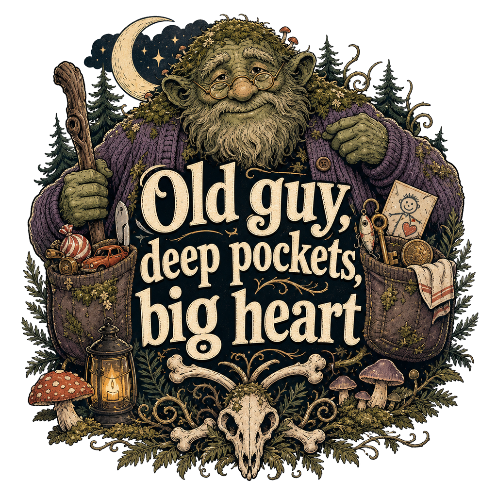 Old guy, deep pockets, big heart