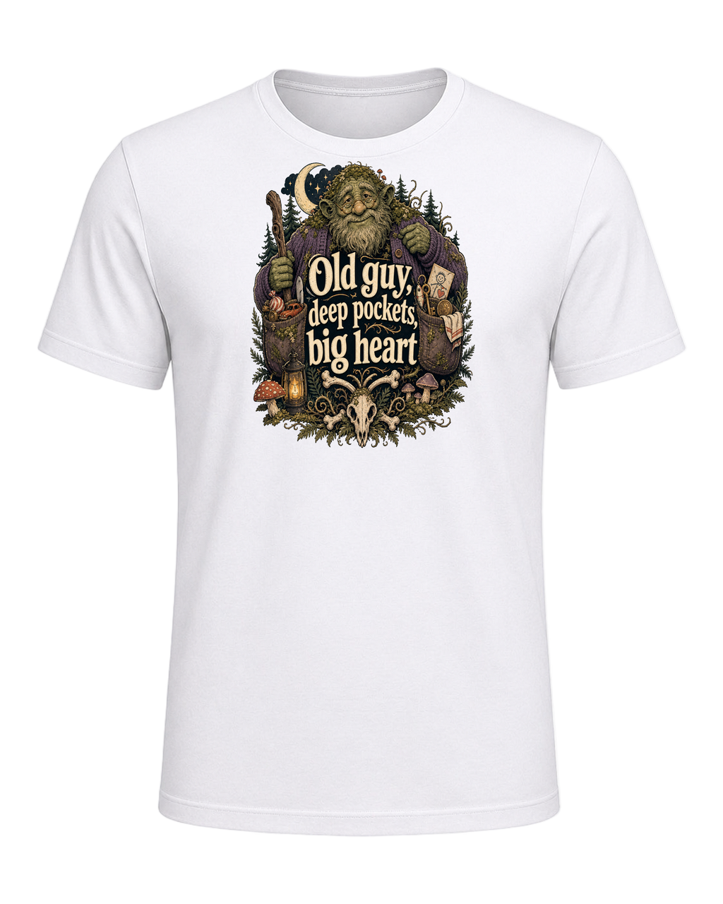Old guy, deep pockets, big heart — White