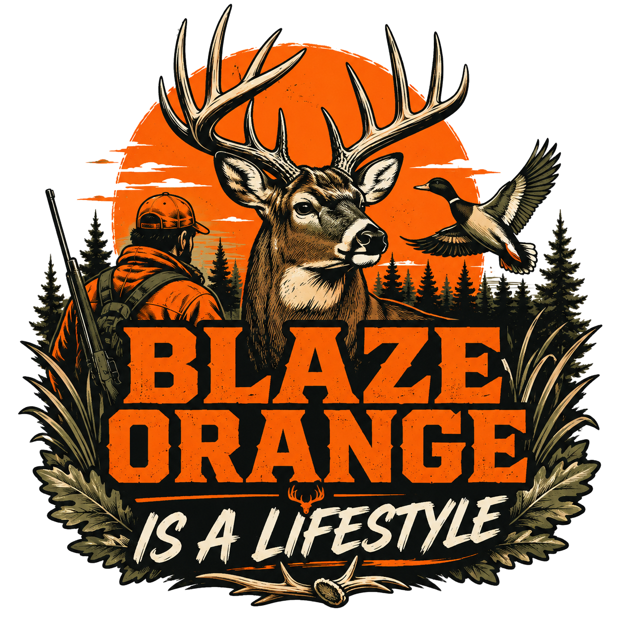blaze orange is a lifestyle