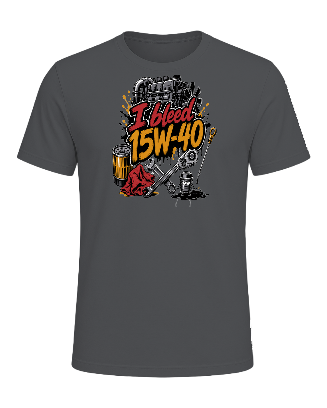 I bleed 15W-40 — Asphalt