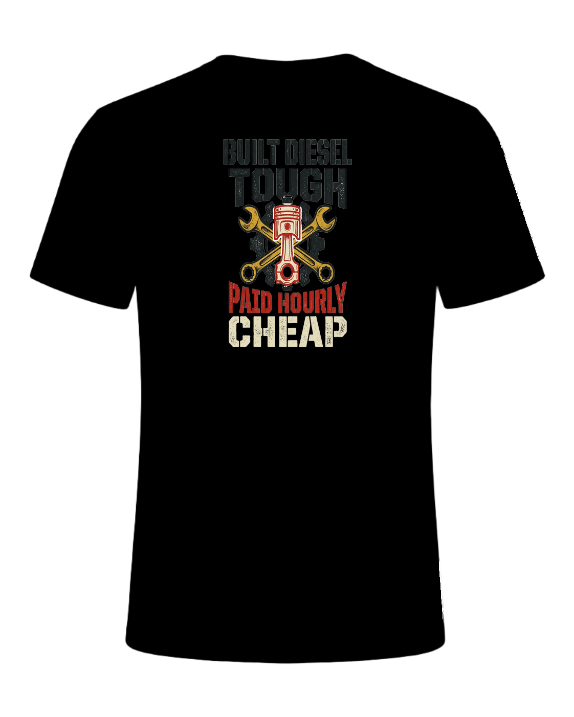 Built diesel tough, paid hourly cheap — Black