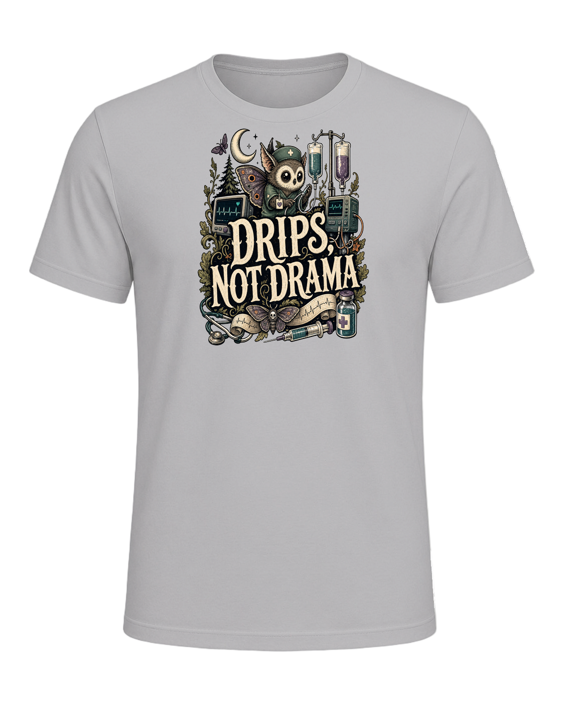 DRIPS, NOT DRAMA — Athletic Heather