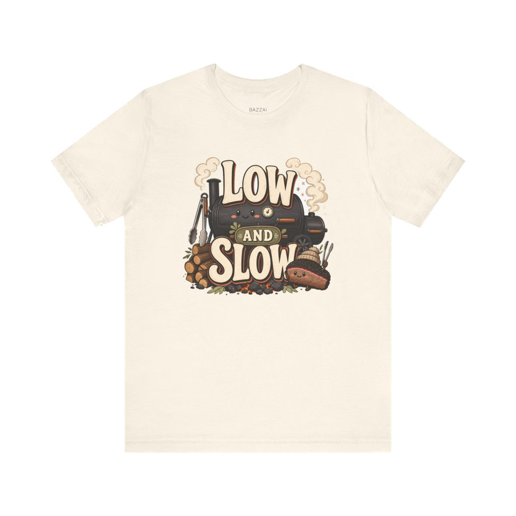 Smoker Gift T-Shirt — Low and Slow — t-shirt design