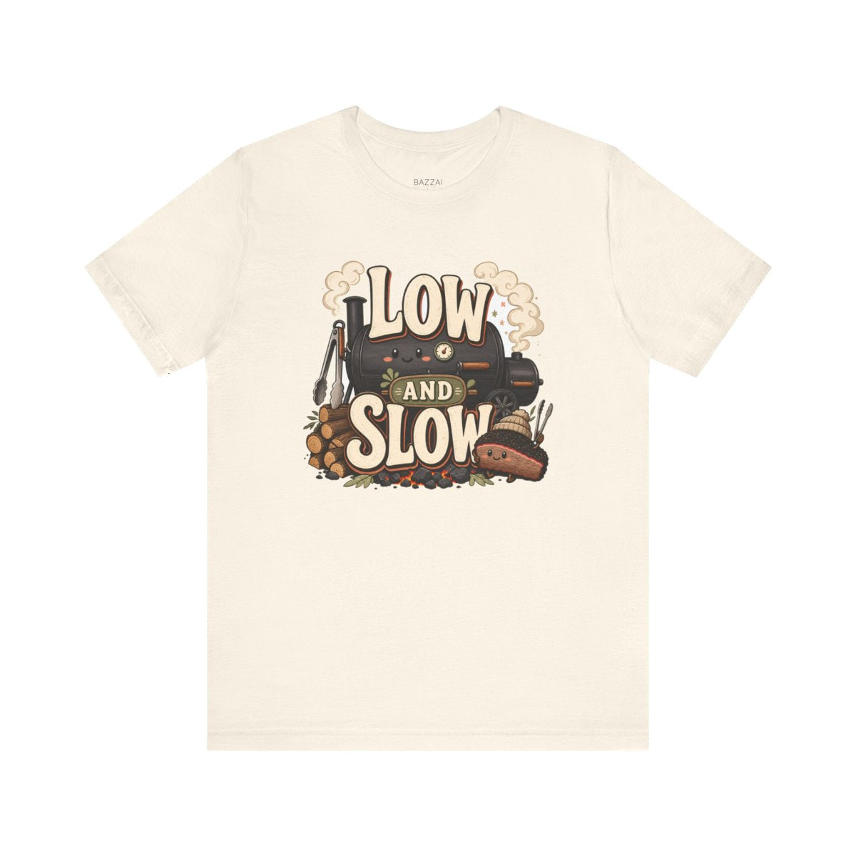 Smoker Gift T-Shirt — Low and Slow — t-shirt design