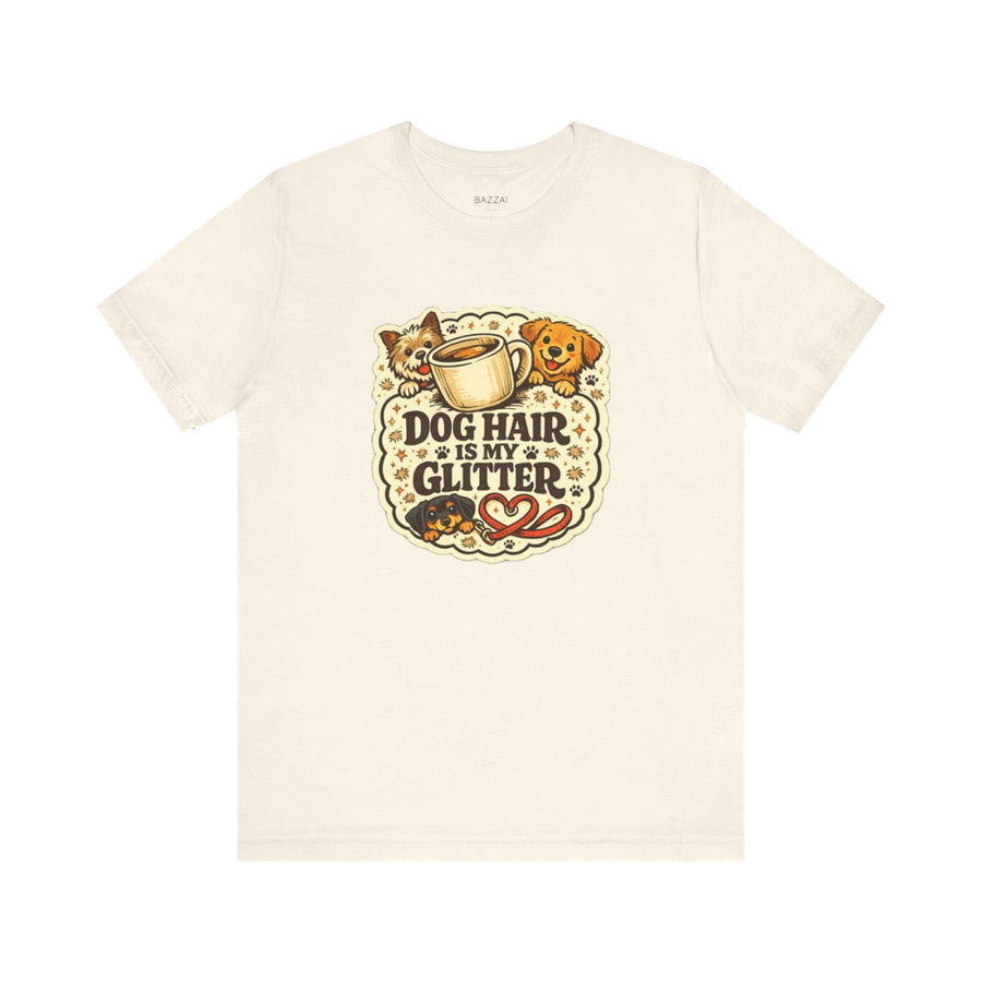 Funny Dog Mom T-Shirt — Pet Hair Is an Accessory