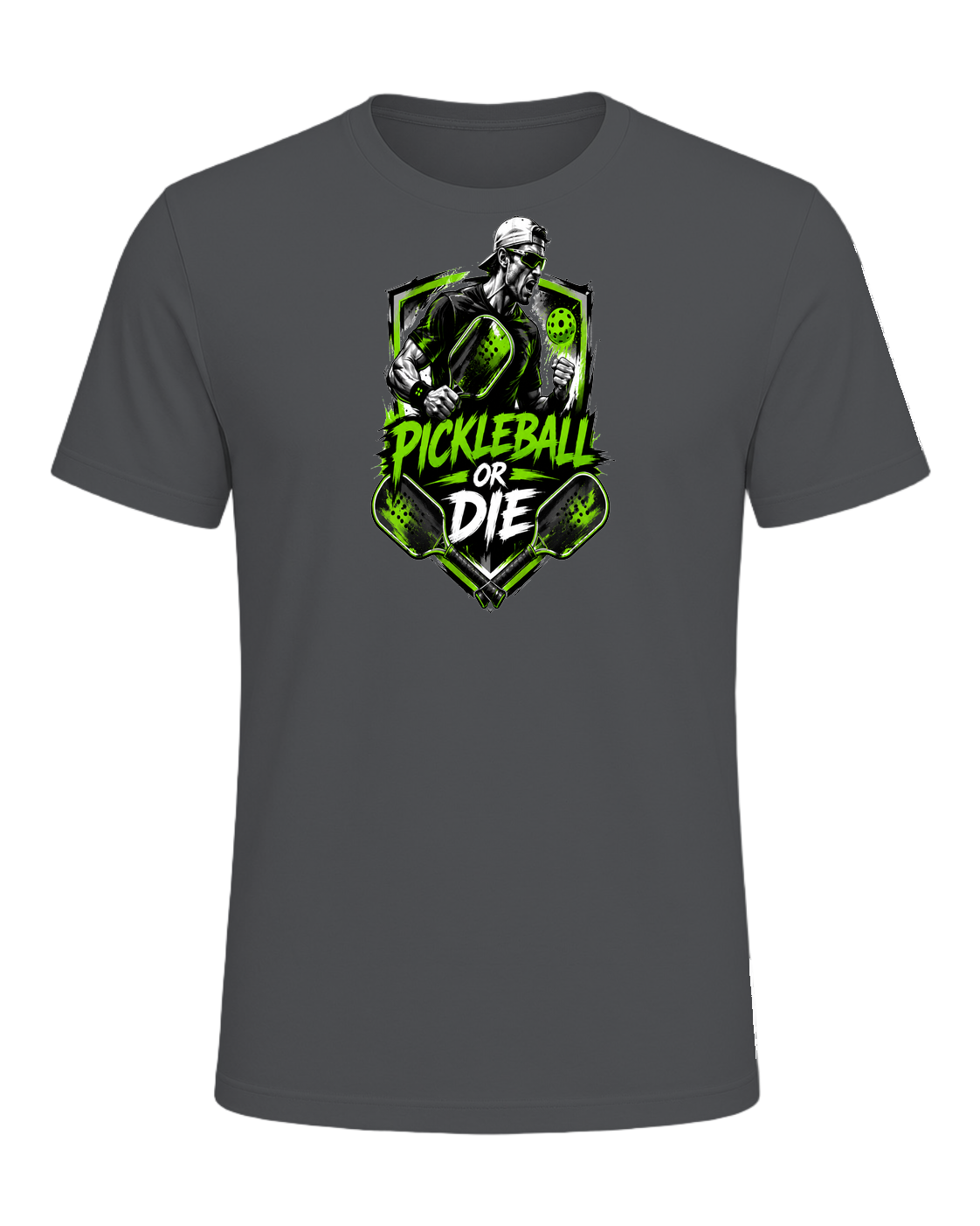 Pickleball Player — Asphalt
