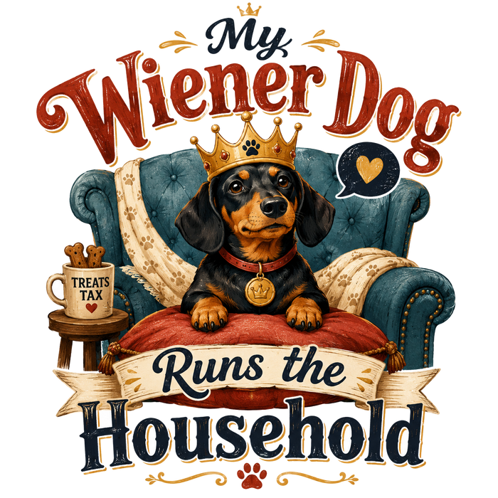 My Wiener Dog Runs the Household — Minimalist