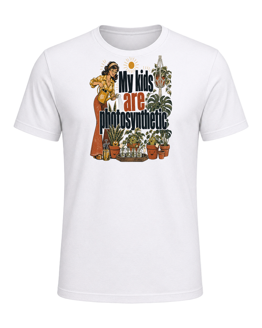 My kids are photosynthetic — White