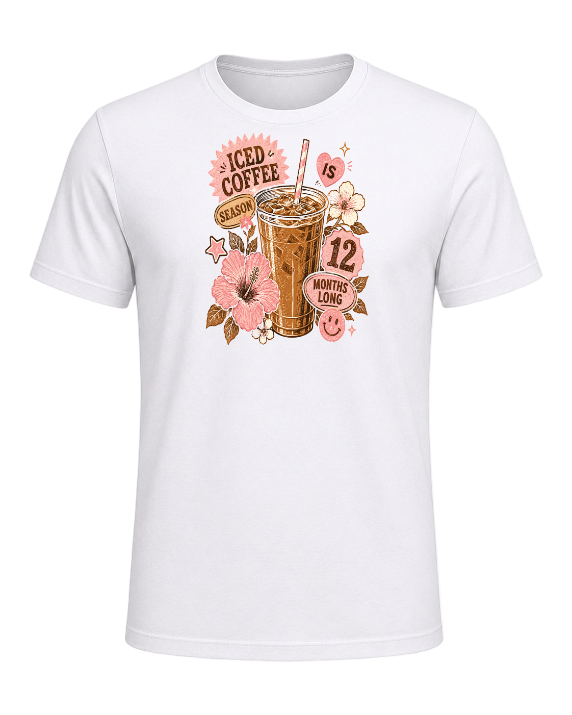 Iced Coffee Aesthetic — White