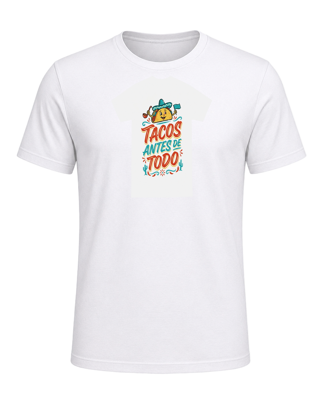 Tacos Antes De Todo — White