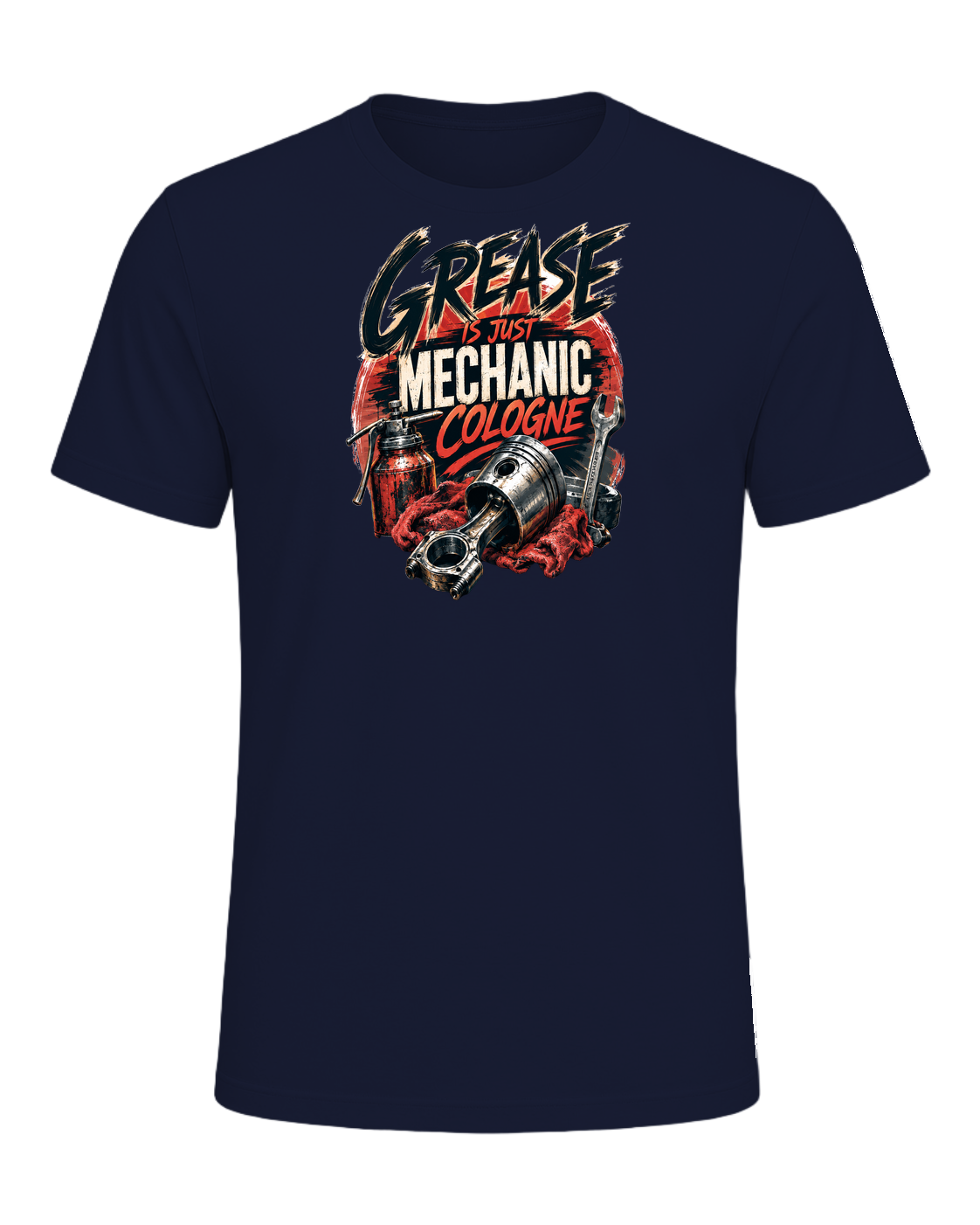 Grease is just mechanic cologne — Navy
