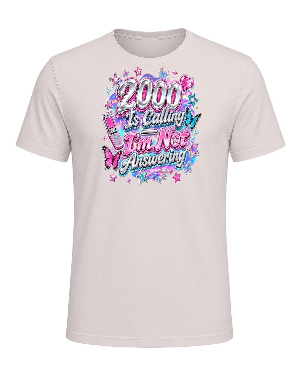 Y2K Chrome Style — Heather Dust