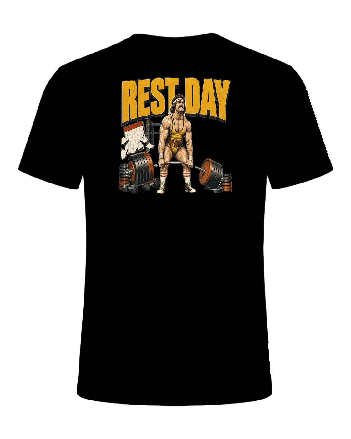 REST DAY IS A THEORY — Black
