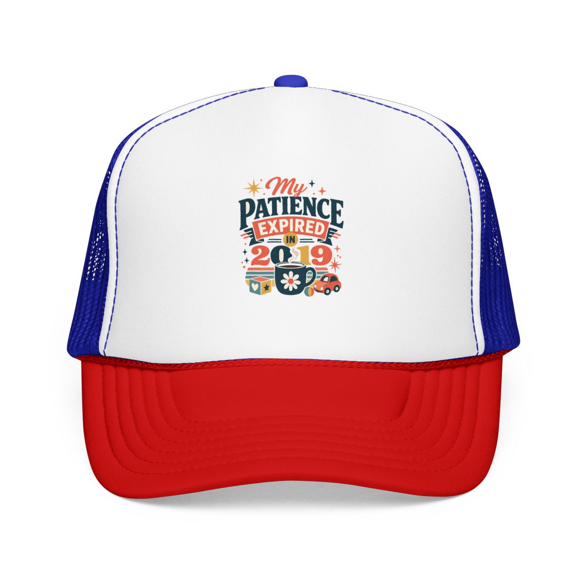 Funny Mom Hat — My Patience Expired in 2019 — mom chaos hat design