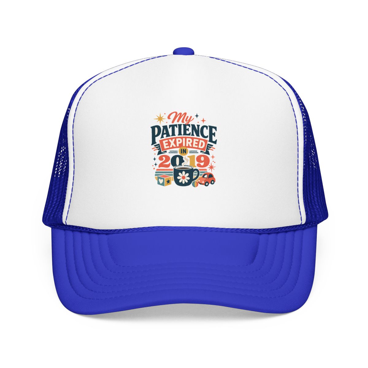 Funny Mom Hat — My Patience Expired in 2019 — mom chaos hat design