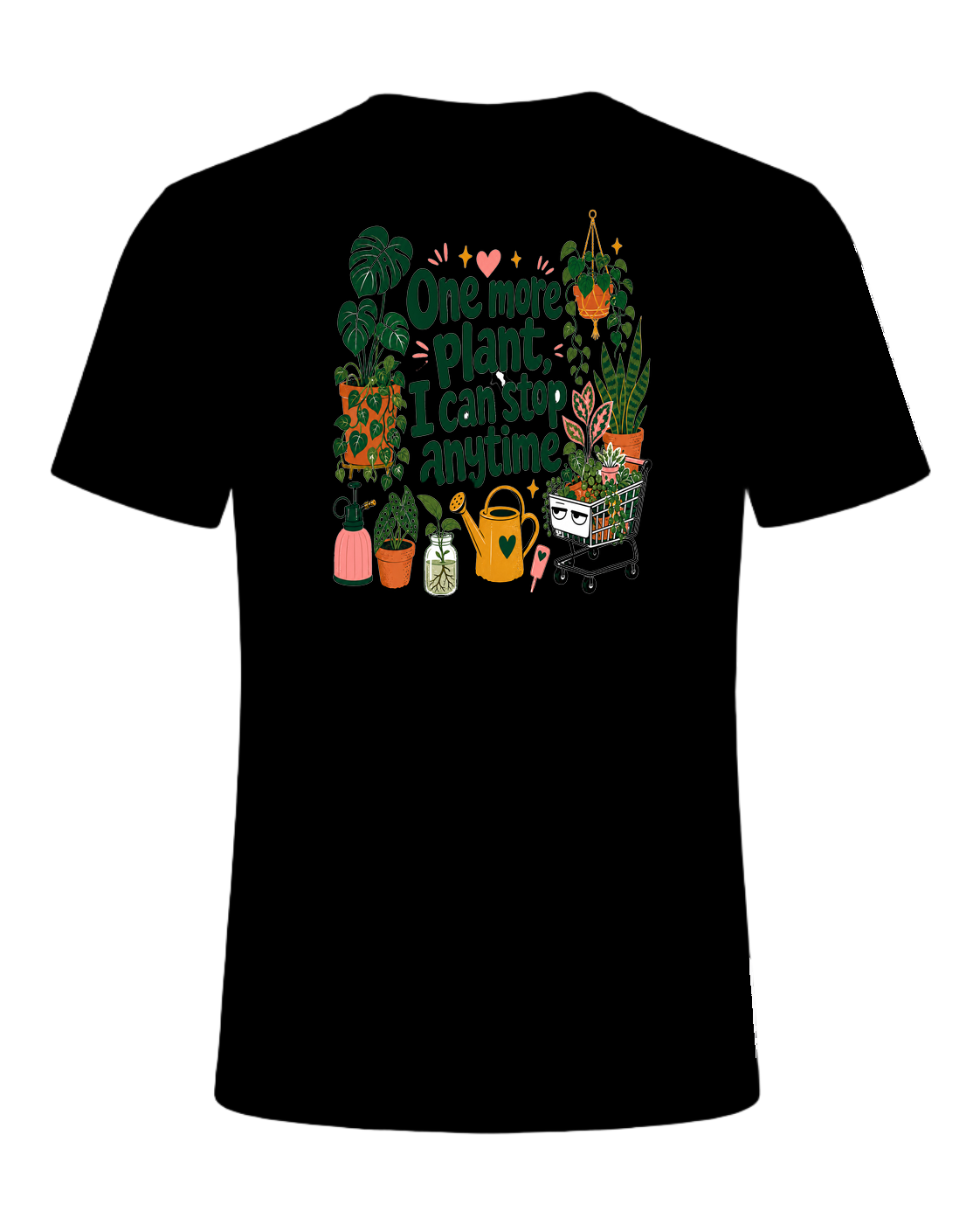 One more plant, I can stop anytime — Black
