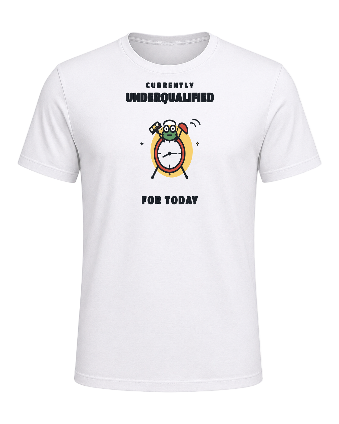 CURRENTLY UNDERQUALIFIED FOR TODAY — White
