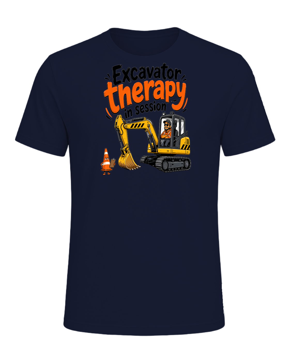 Excavator therapy in session — Navy