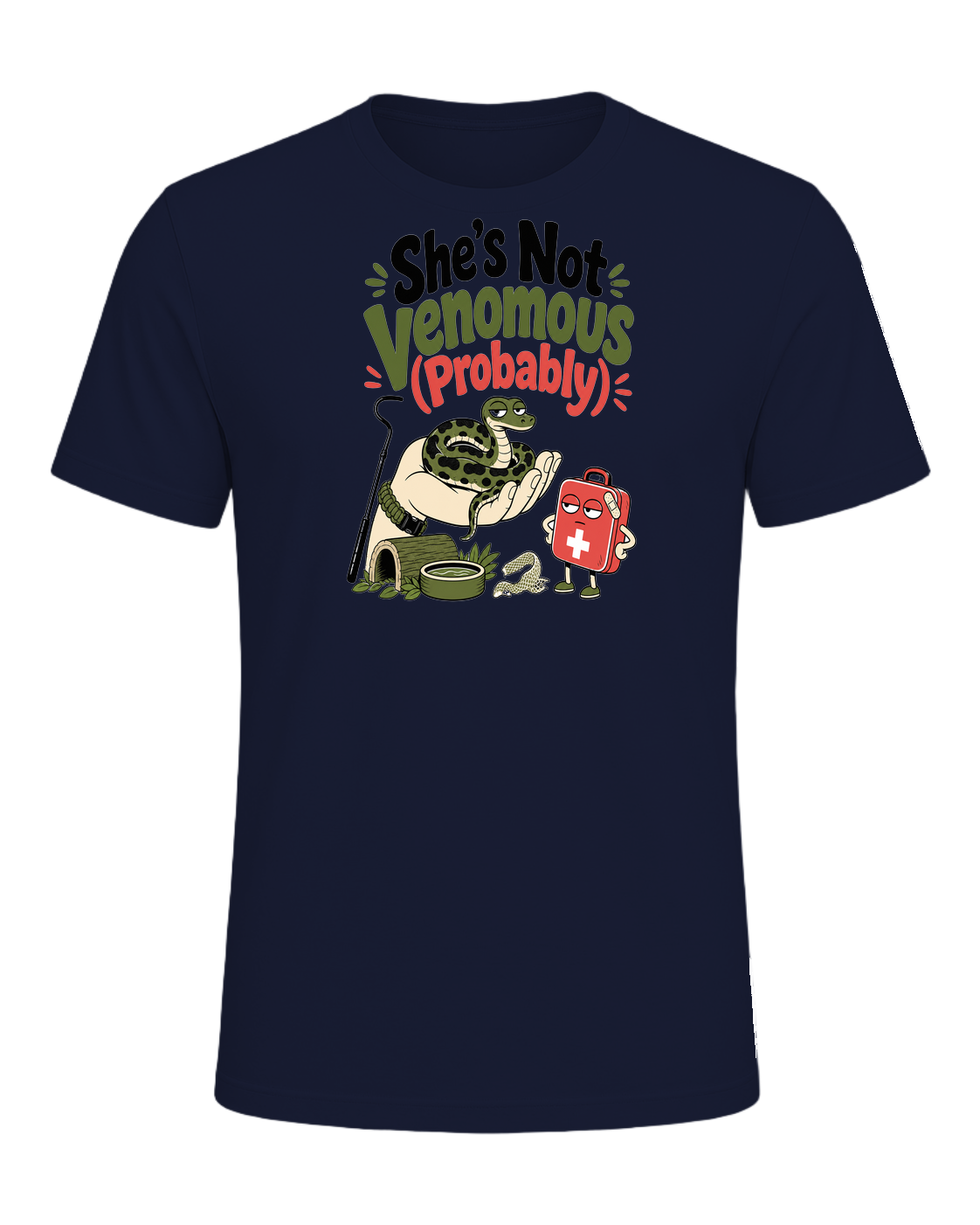 She's Not Venomous (Probably) — Navy