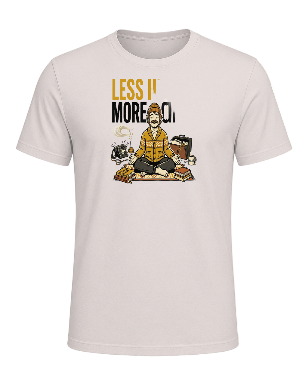 LESS HUSTLE MORE OMMM — Heather Dust