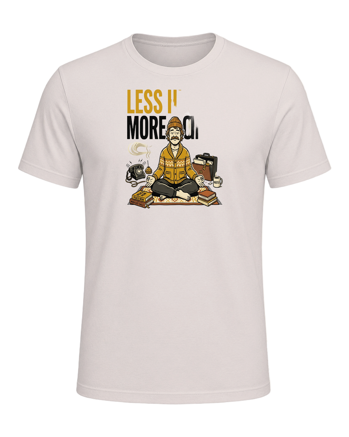 LESS HUSTLE MORE OMMM — Heather Dust