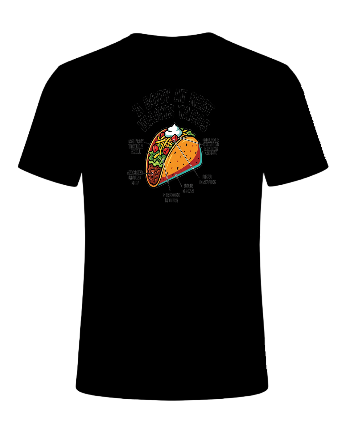 Tacos Over Everything — Black