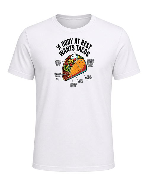 Tacos Over Everything — White