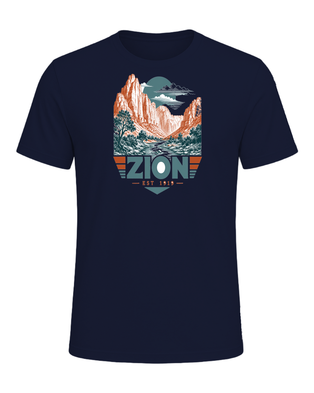 National Park Specific (WPA Style) — Navy