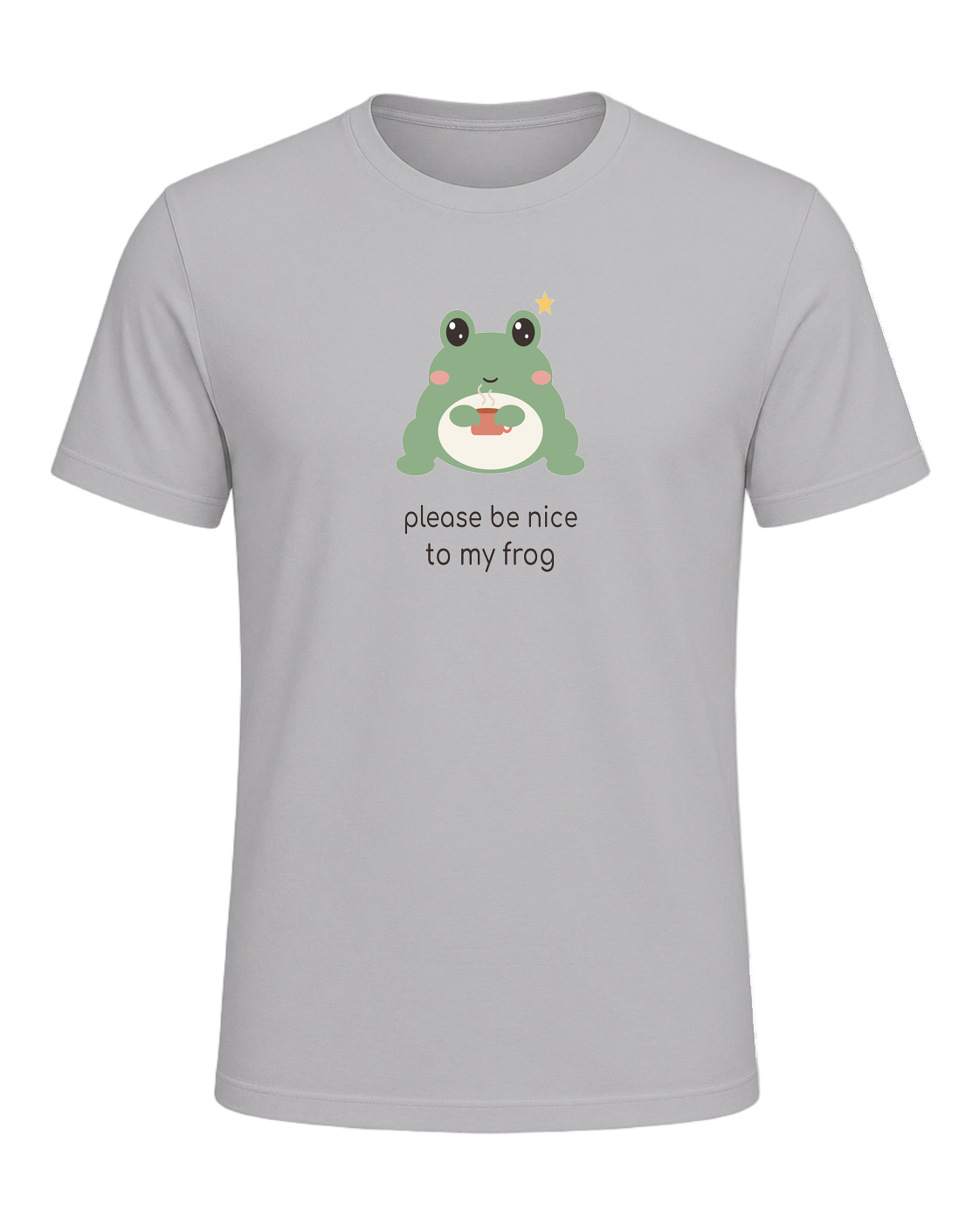 Please Be Nice To My Frog — Athletic Heather