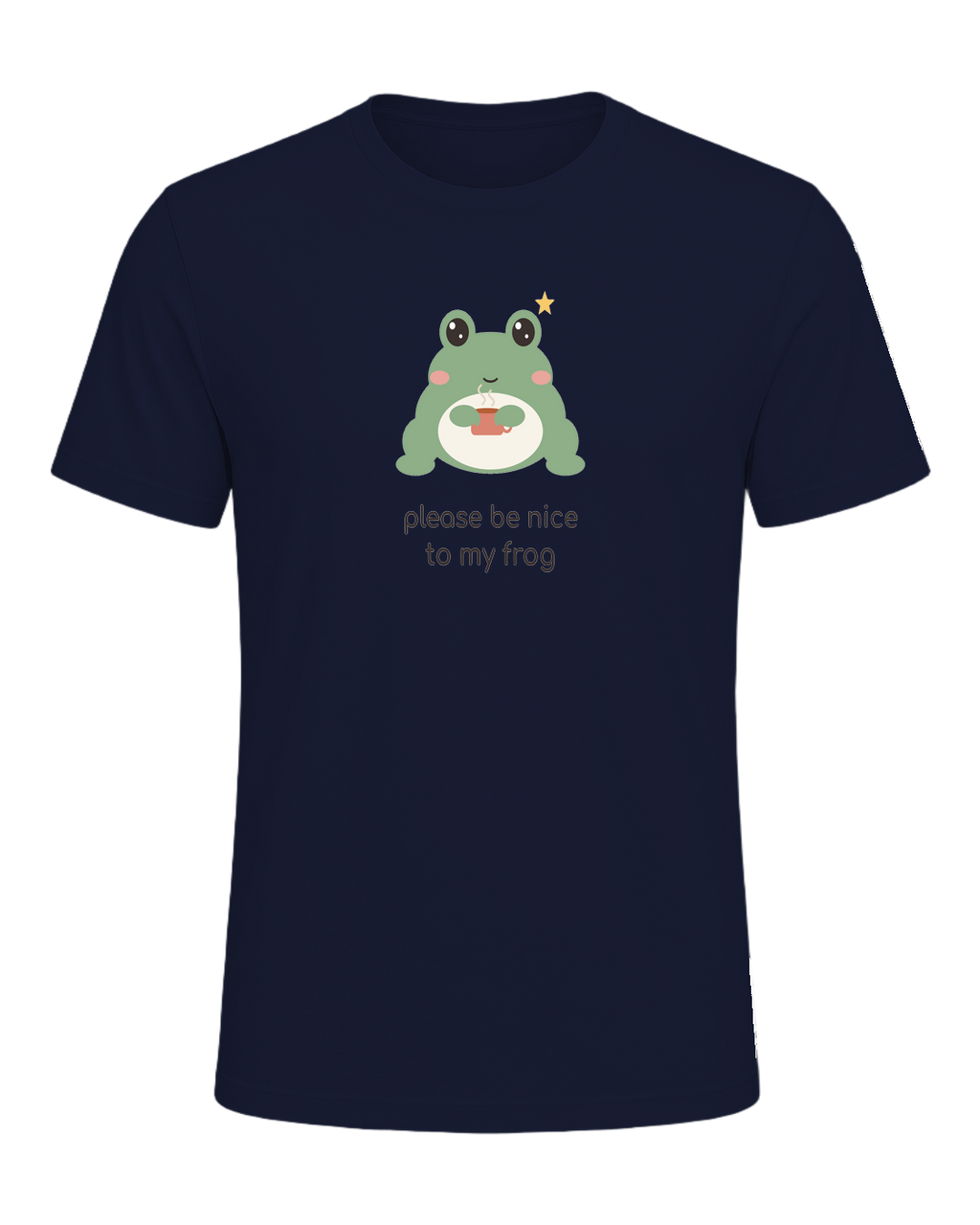 Please Be Nice To My Frog — Navy