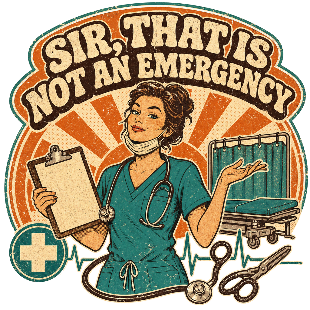 SIR, THAT IS NOT AN EMERGENCY